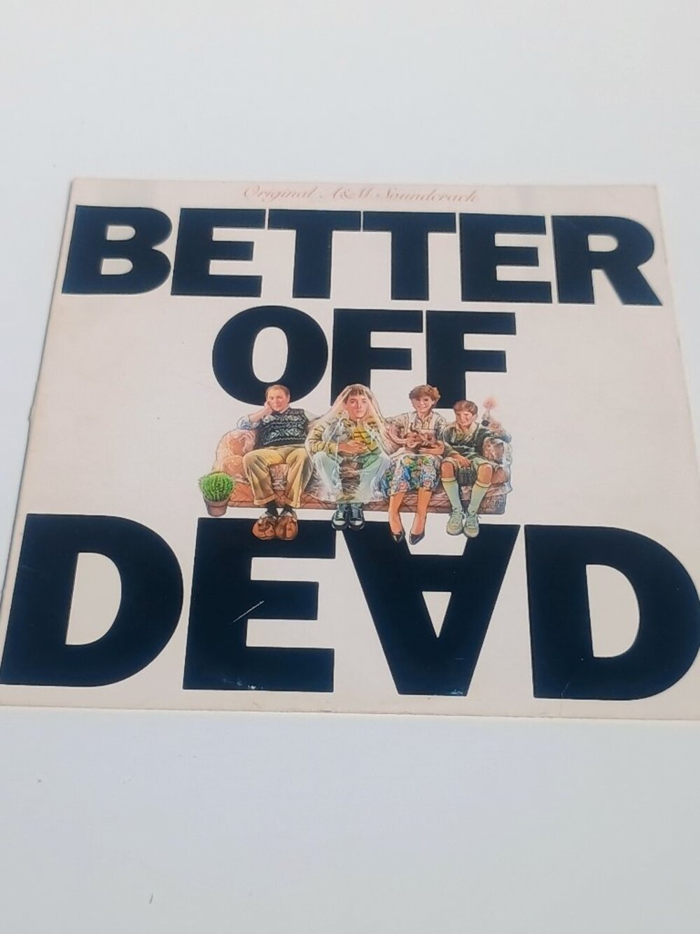 Better Off Dead Original Soundtrack Vinyl LP 1985 AM Records John Cusack Film
